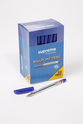 SUPREME BALL POINT PENS BLUE (BL-0514)